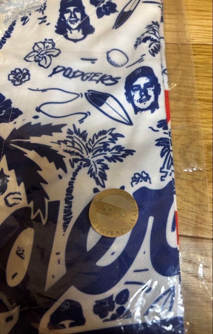 大幅値下！⭐️非売品⭐️大谷翔平 サインプリント ユニフォームアロハ