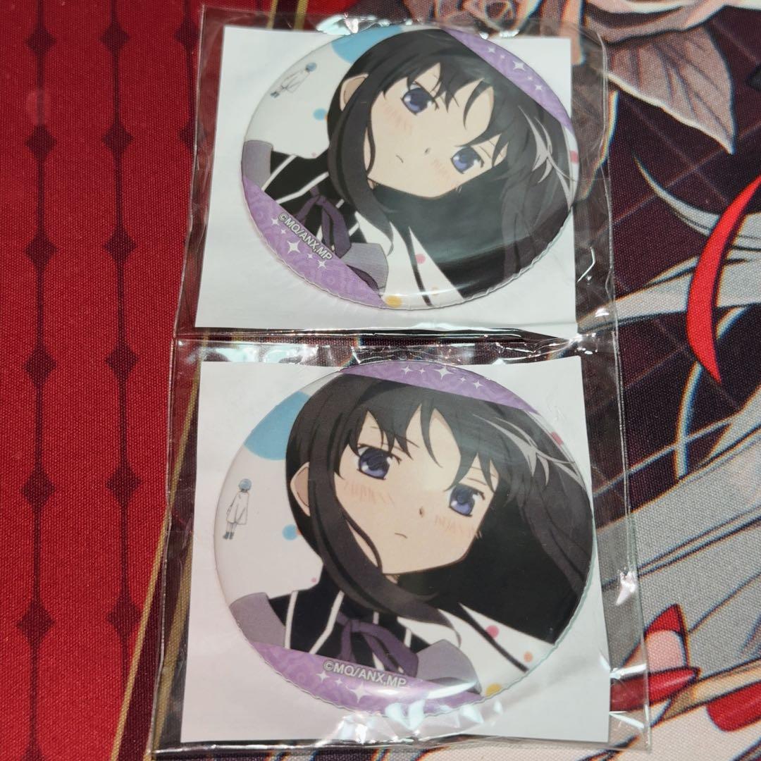 まどか☆マギカ アトレ 秋葉原 弾道くじ B賞 缶バッジ 暁美ほむら 2個