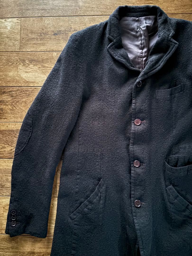 ジョニオ着　アンダーカバー　縮絨ウールチェスターコート 中古・古着通販】UNDERCOVER (アンダーカバー) ウール縮絨チェスター