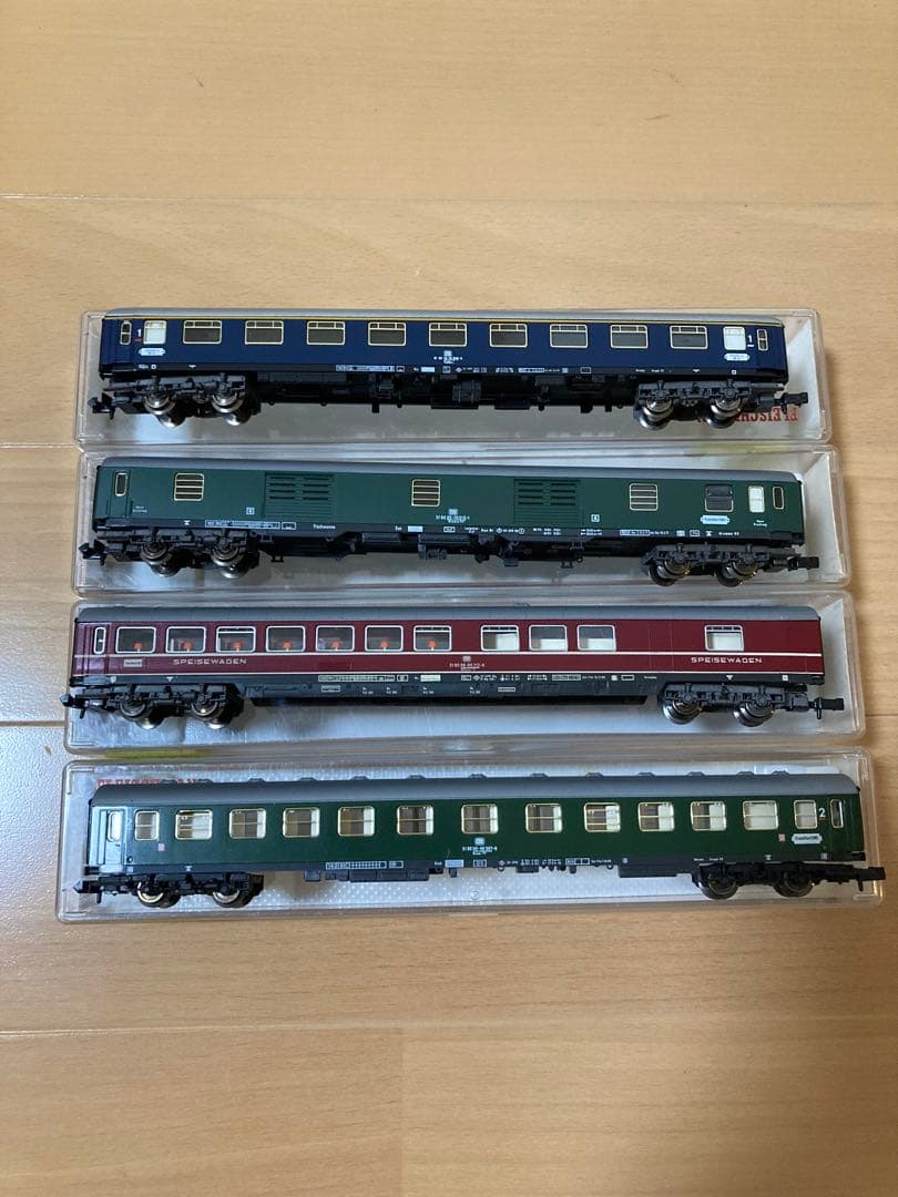 Nゲージ FLEISCHMANN piccolo 7334 機関車&客車セット - 鉄道模型低
