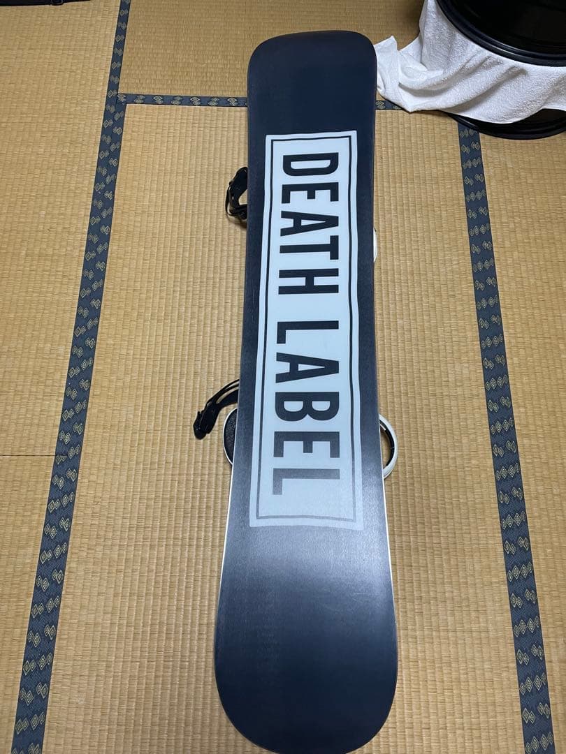 DEATH LABEL スノーボード 151 ビンディング、ケース付き