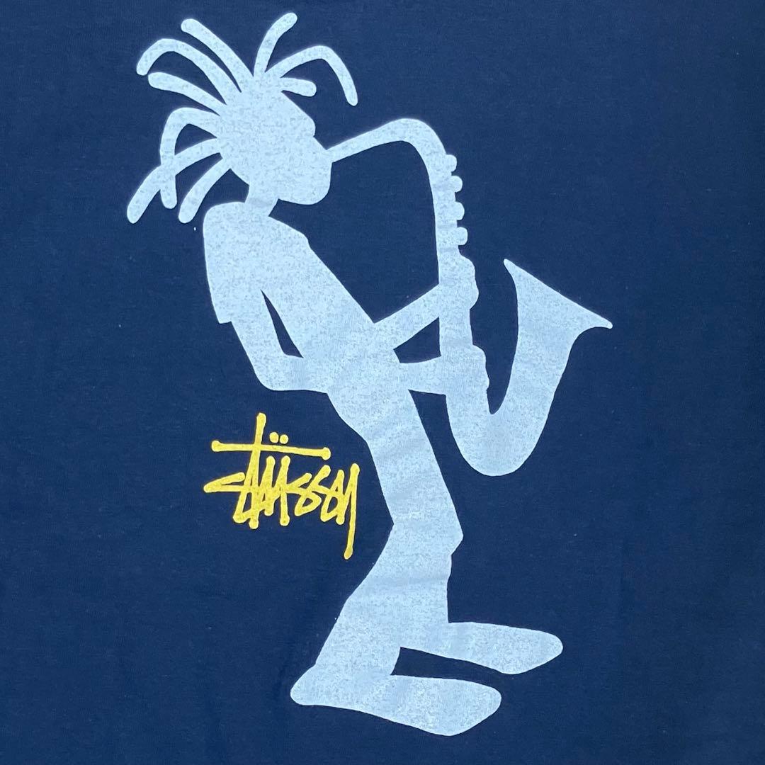 90s OLD STUSSY 紺タグ アメリカ製 シャドーマン Tシャツ USA - メルカリ
