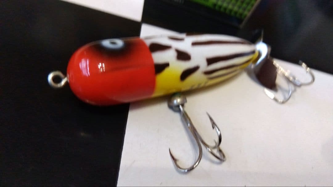 オールド Heddon MAGNUM TORPEDO SMBR未使用、未着水