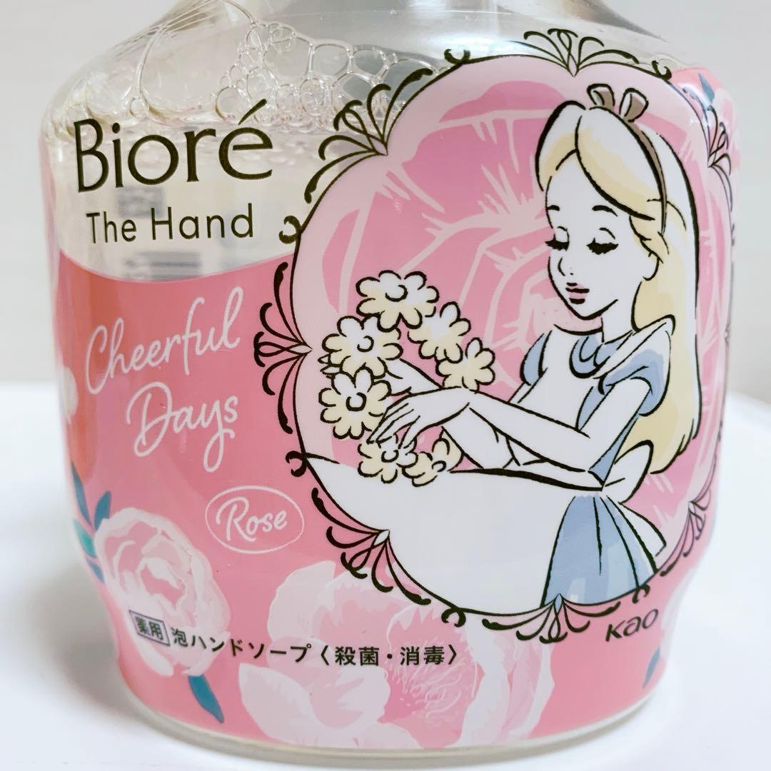 数量限定 Biore ビオレザハンド ハンドソープ ティンカーベル アリス 5