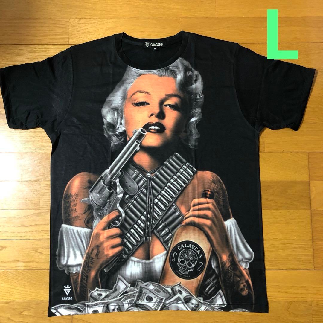 マリリンモンロー Tシャツ サイズL marilyn monroe - メルカリ