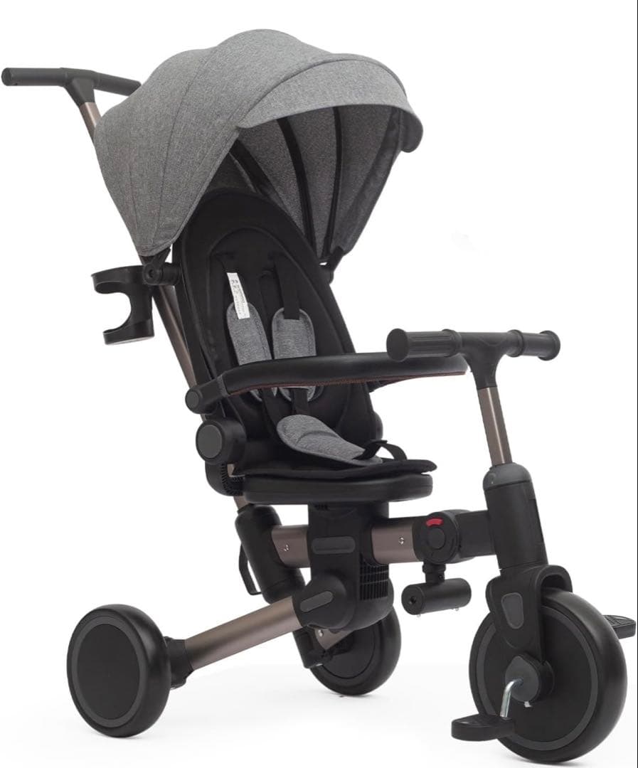 【最終価格】子供用三輪車 乗用玩具 1歳-3歳 折りたたみカバー 手押し棒付き 三輪車 手押し棒付き 折りたたみ 1歳 2歳 3歳 子供用三輪車 手押し棒
