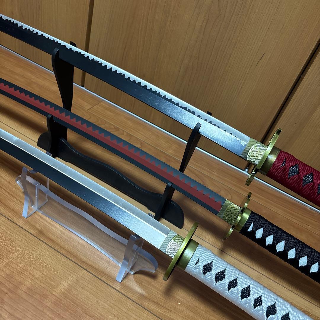 ワンピース 三代鬼徹 黒刀秋水 和道一文字 金属製 模造刀 - メルカリ