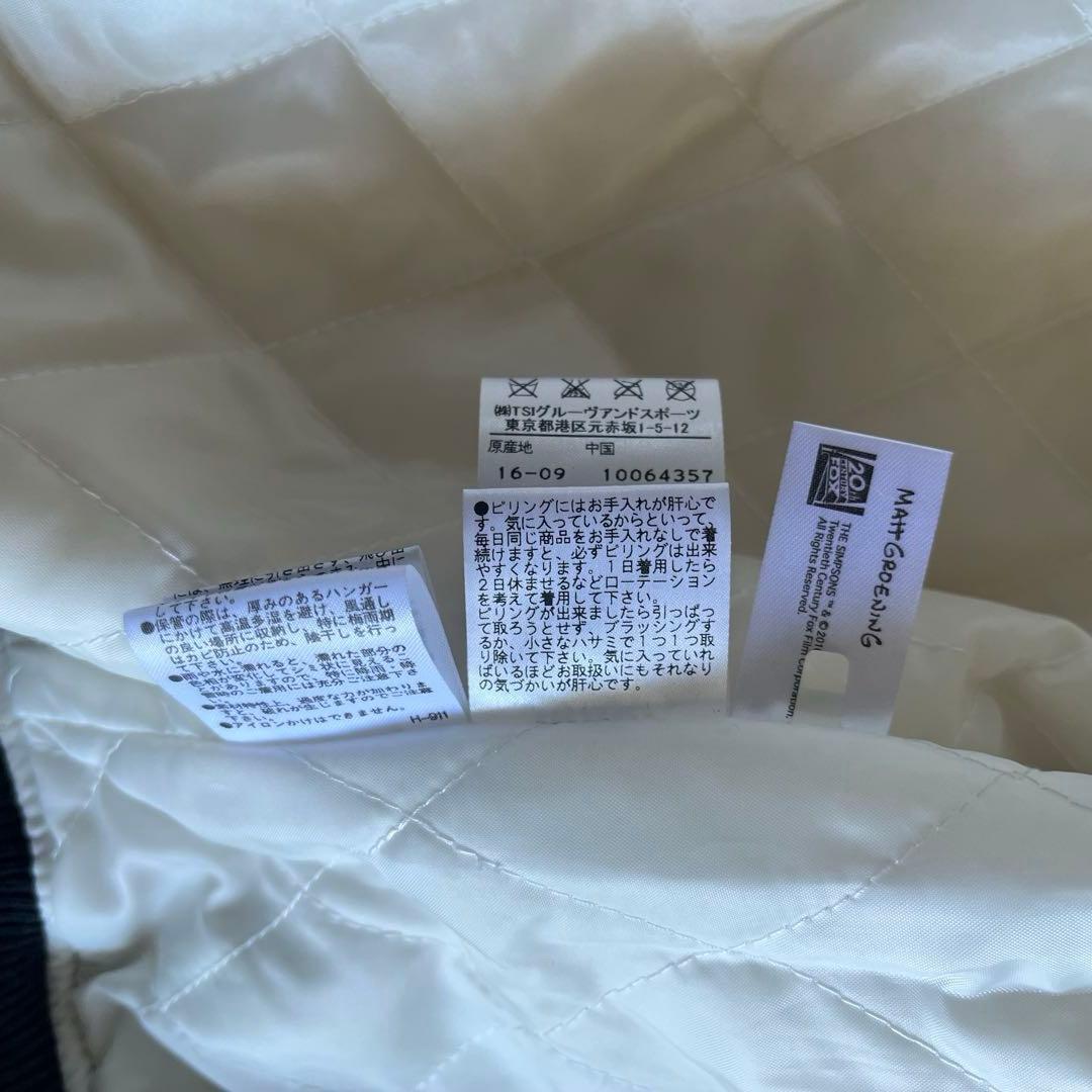 極美品 パーリーゲイツ×シンプソンズ 希少コラボ スタジャン レザー