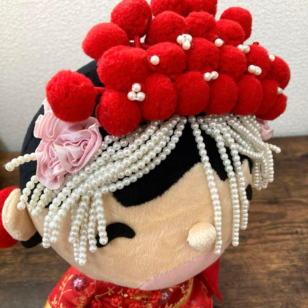 みんなのたあ坊 たあ坊＆なこちゃん 香港 結婚衣装 ペア ぬいぐるみ