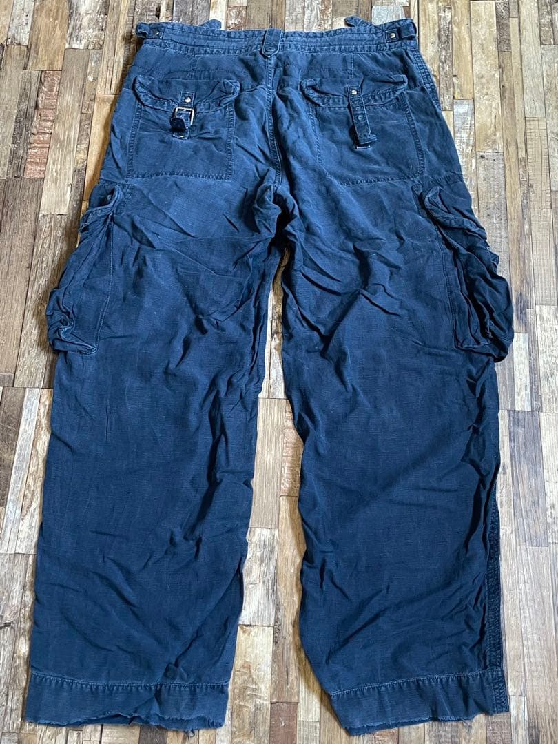 90's「POLO Ralph Lauren」Silk✖Linen Cargo - メルカリ