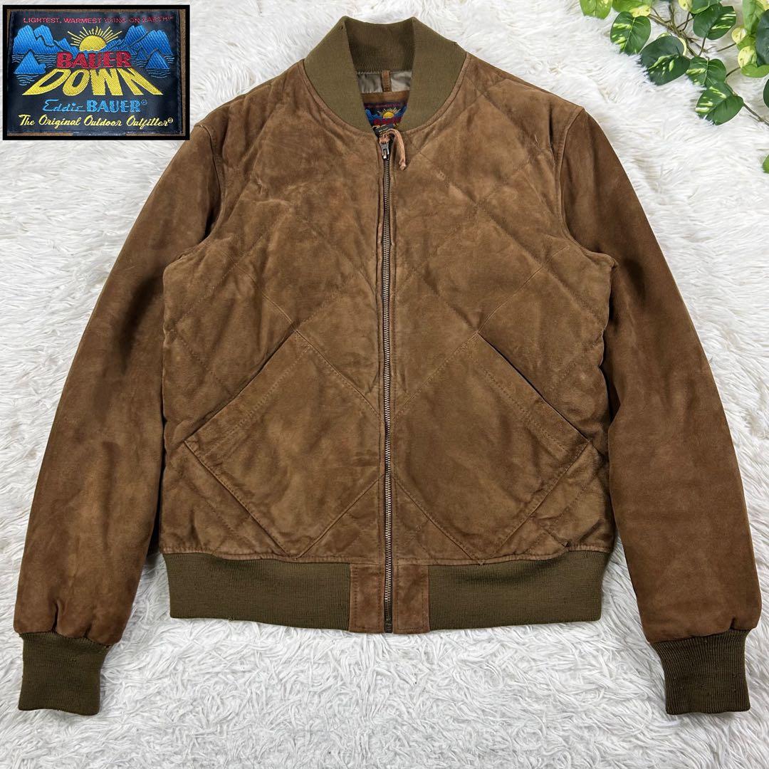 エディーバウアー スカイライナー 日の出タグ ダウン ゴートスエード