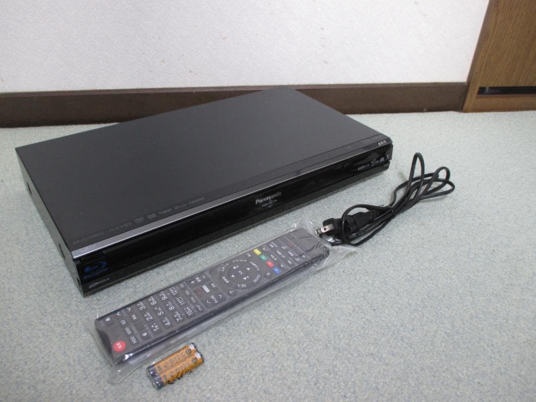 美品☆Panasonic 2番組同時録画 BDレコーダーDMR-BW770 Amazon | Panasonic 500GB 2チューナー ブルーレイレコーダー ブラック