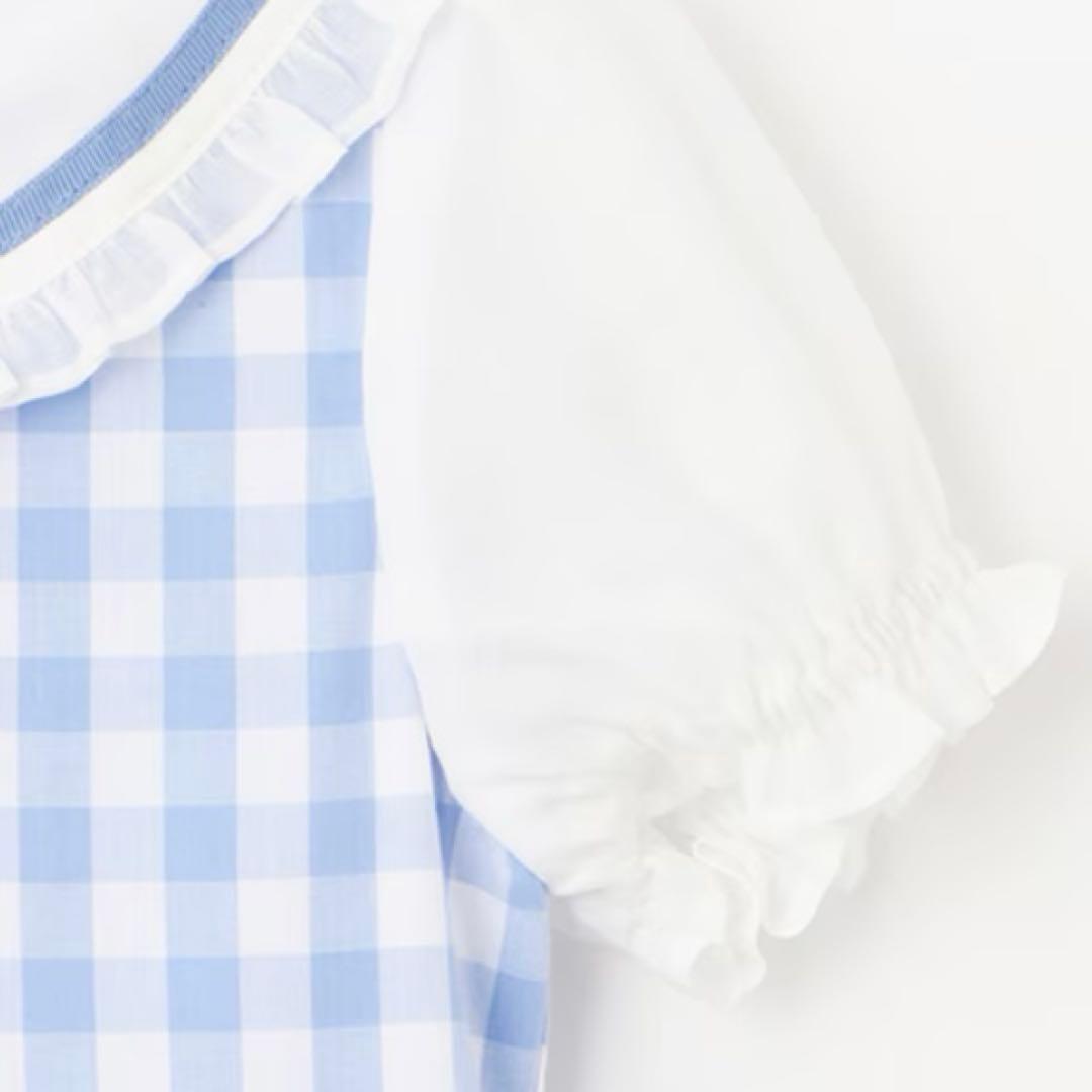 メゾピアノ 【マイメロディ・シナモロール】セーラーワンピース 120