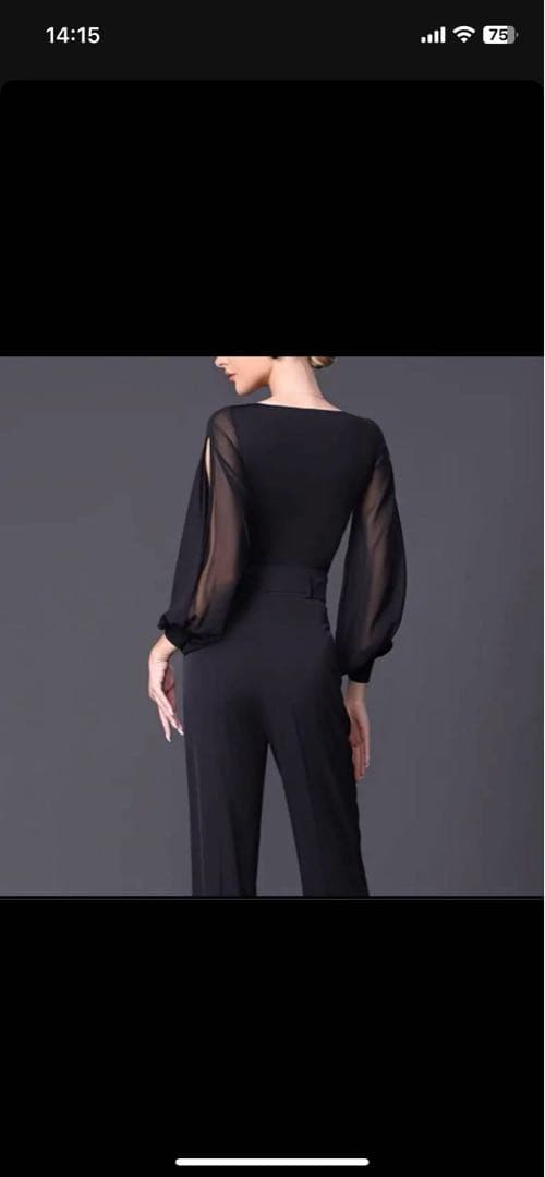 社交ダンス レオパード TID DANCE 衣装