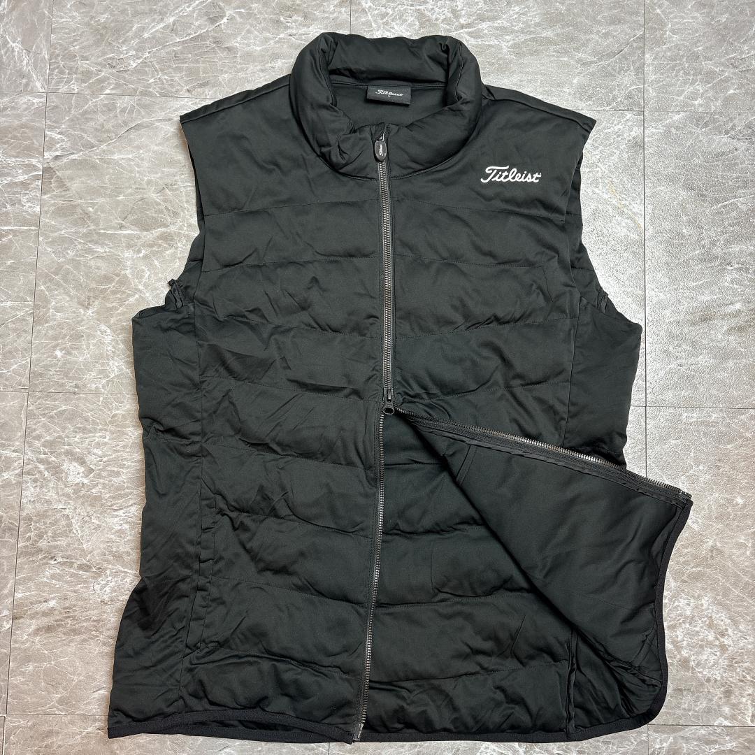 美品 Titleist ダウン ベスト L ブラック ゴルフ タイトリスト 楽天市場】タイトリスト（ベスト｜メンズウェア）：ウェア<ゴルフ