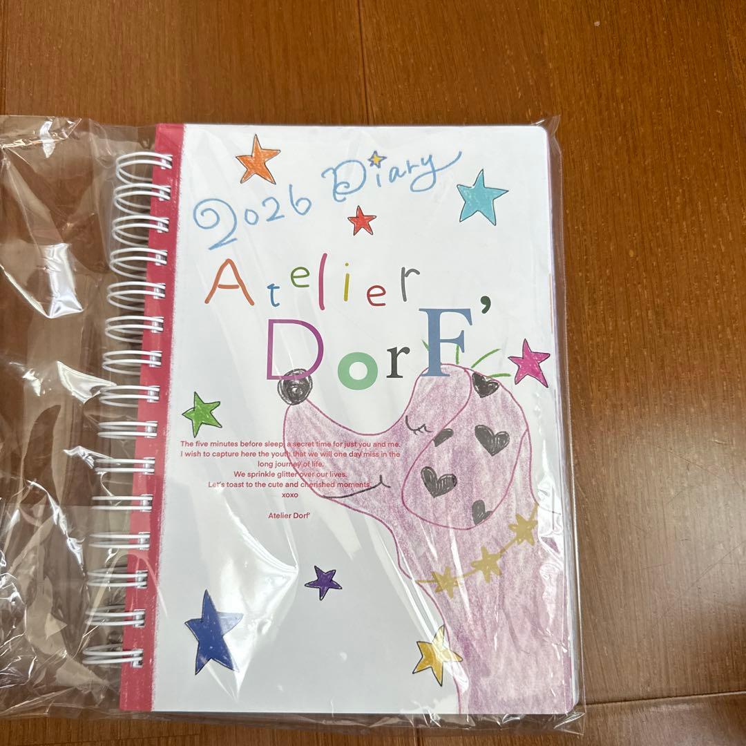 Atelier DorF'加藤愛理 スケジュール帳 2026 - メルカリ