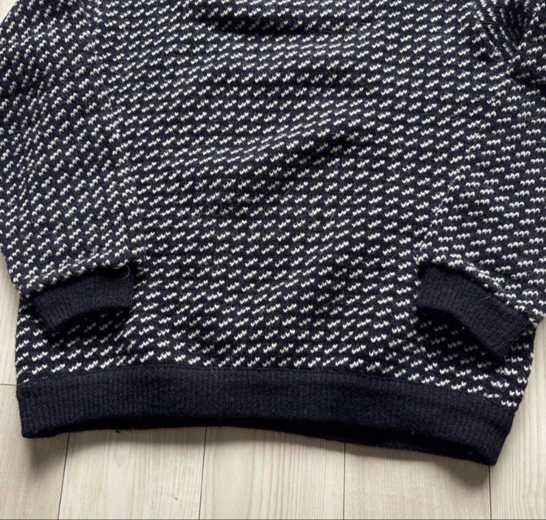 む*ぎ様 定番　大人気　L.L.BEAN 80s バーズアイ　ニット　XL 在原