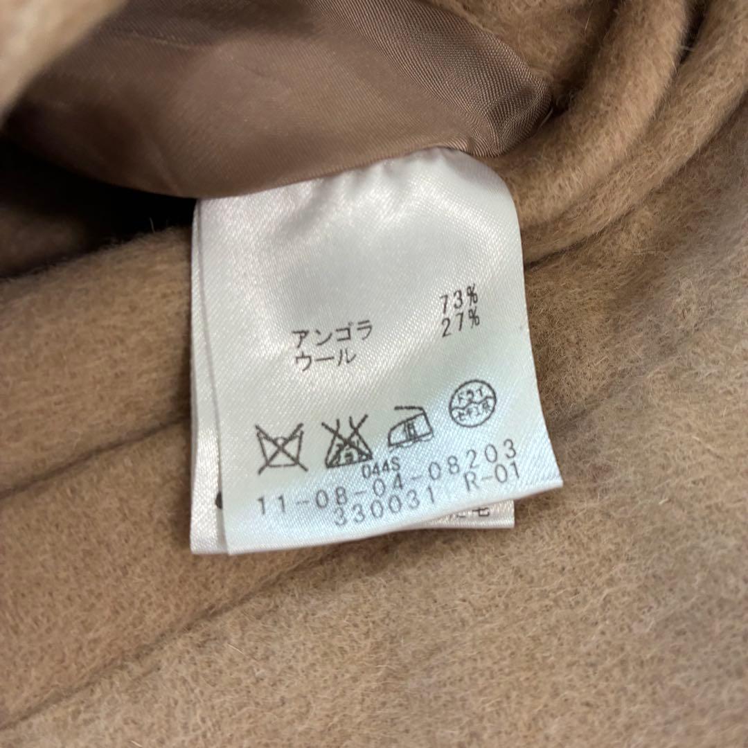 美品】Ballsey アンゴラウールフーディポンチョ TOMORROWLAND