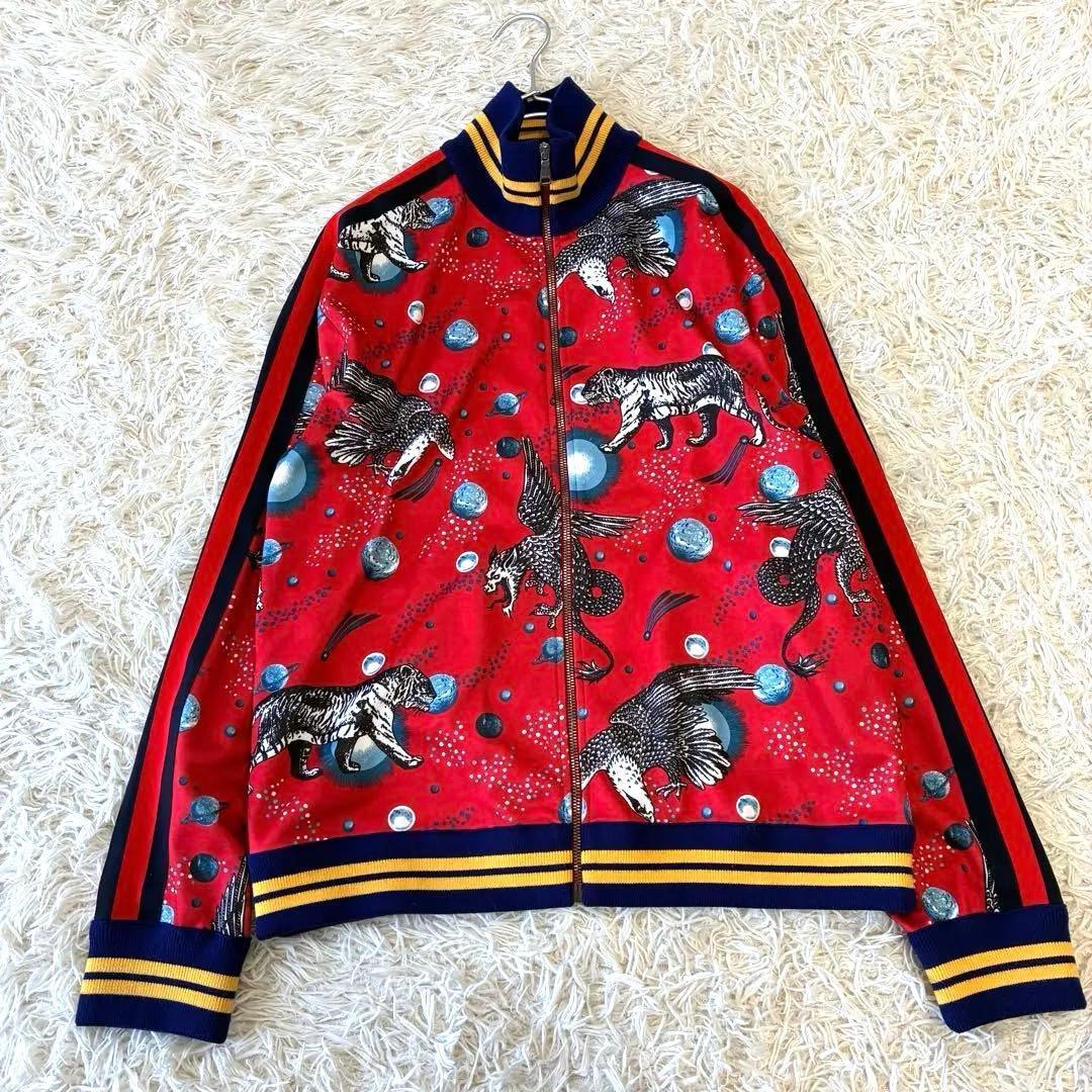 極美品 GUCCI グッチ スペースアニマル トラックジャケット 希少 XL 極美品 GUCCI グッチ スペースアニマル トラックジャケット 希少 XL 極