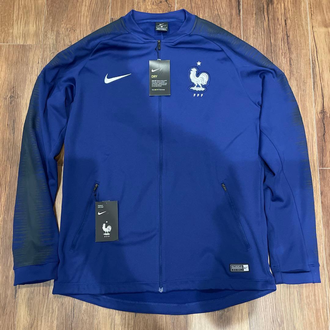 【新品】フランス代表 アンセムジャケット NIKE ナイキ サッカー ジャージ 日本未発売 NIKE ナイキ サッカー フランス代表 ナイロンジャケット
