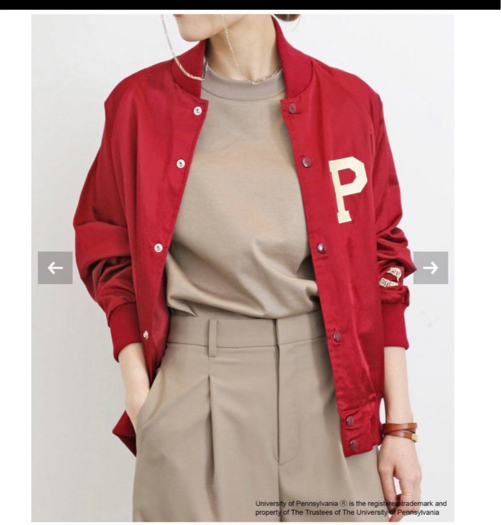 アパルトモンクチュールドアダムPenn univ. stadium Jumper アパルトモンクチュールドアダムPenn univ. stadium Jumper