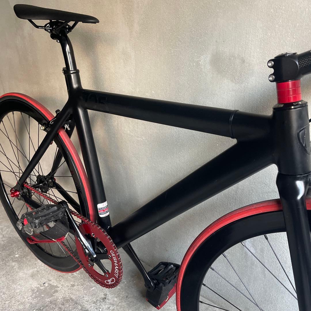 関東圏限定販売 美品 LEADER 725 ピストバイク ブラック/レッド - メルカリ