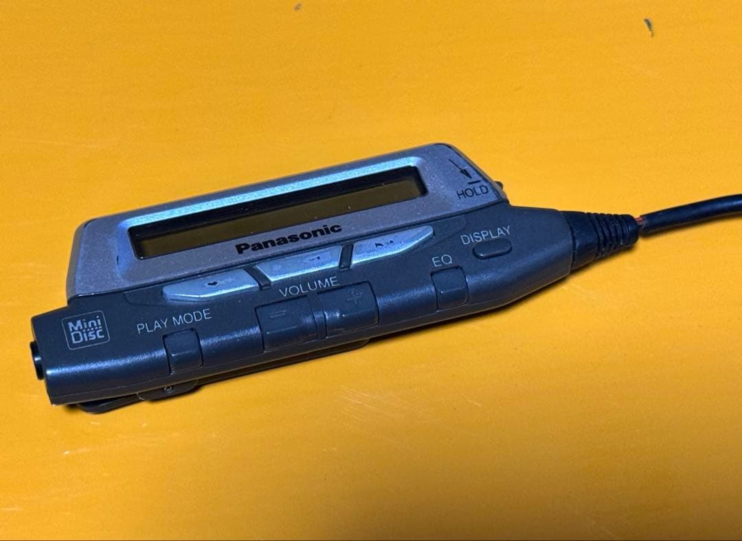 ジャンク】Panasonic ポータブルMDプレーヤー SJ-MJ35 - メルカリ