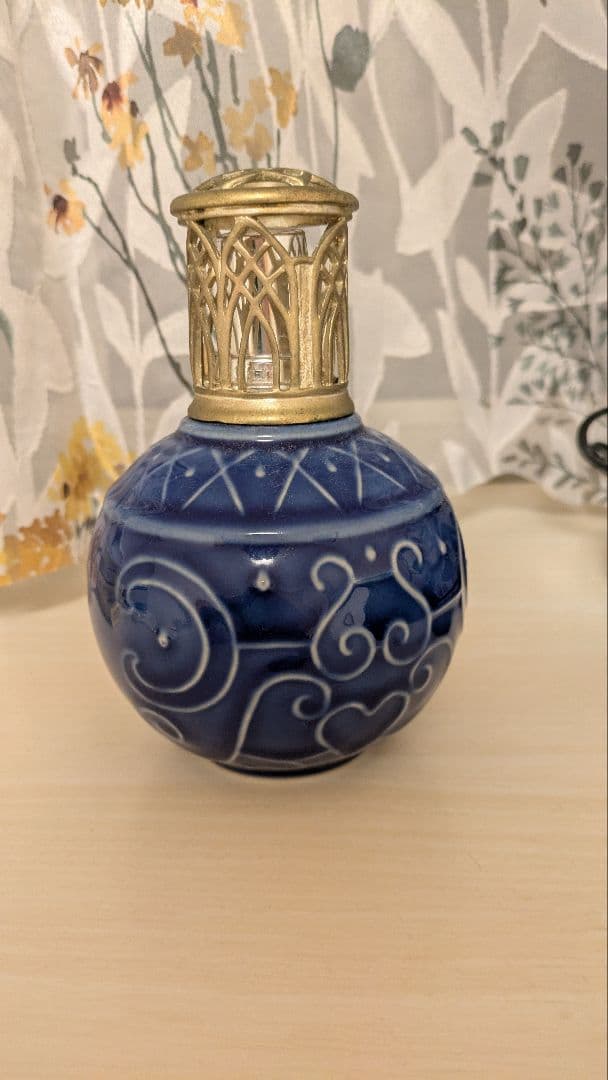 Lampe Berger 青色アロマポット LB クロシェット・ブルー, ランプベルジェ, アロマランプ(国内正規品
