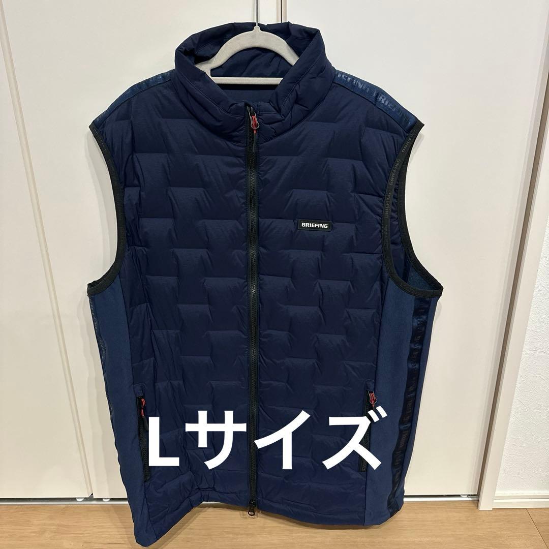 ブリーフィング　ダウンベストLサイズ BRIEFING GOLF（ブリーフィングゴルフ） ブリーフィング ゴルフ ダウン