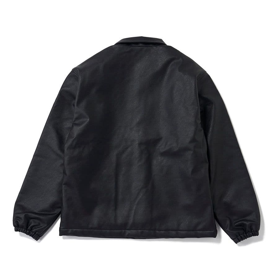 ROLLER FAKE LEATHER COACH JACKET XL 最安 - メルカリ