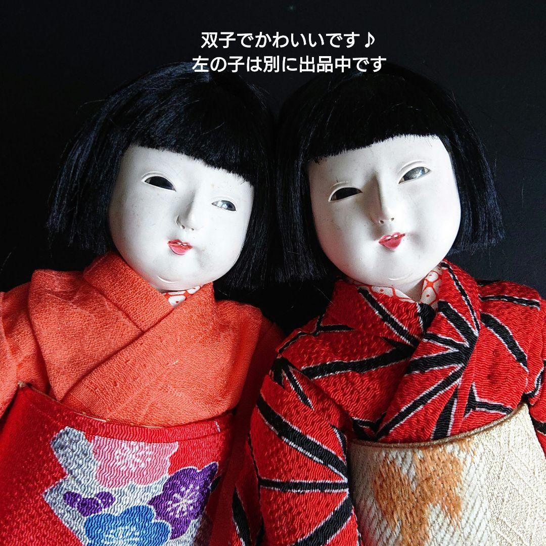 市松人形 日本人形 24㎝ ヴィンテージ品 - メルカリ