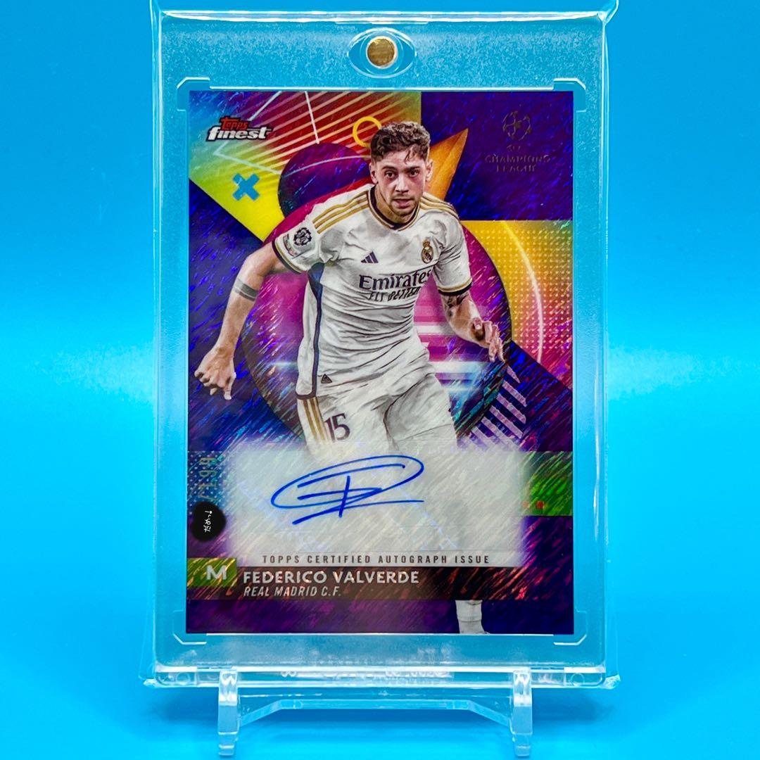 Topps Finest VALVERDE バルベルデ 直筆サイン 世界199枚 - メルカリ