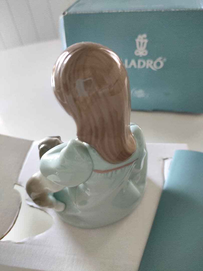 美品】LLADRO 起こしちゃだめよ #5640