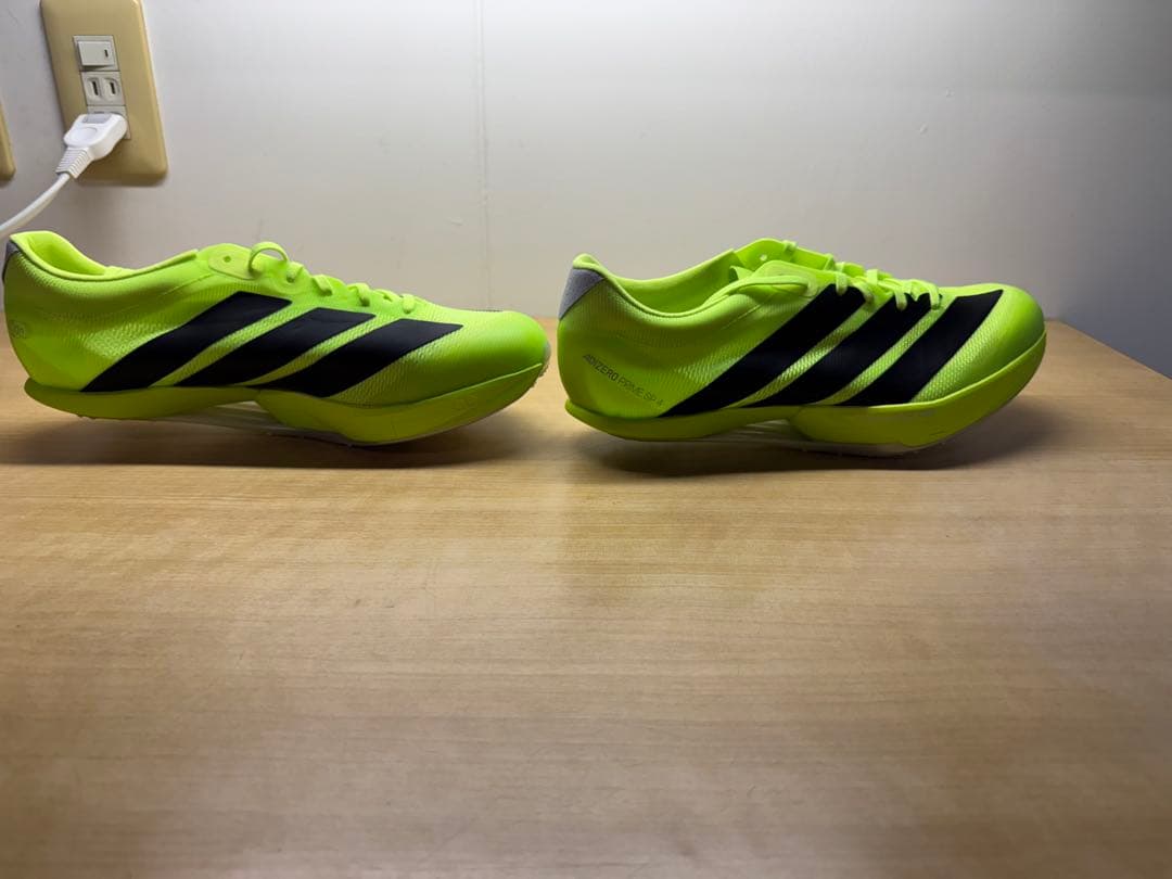 【ニードルピン無し 新品未使用】アディゼロプライムSP4 黄色 26.0cm