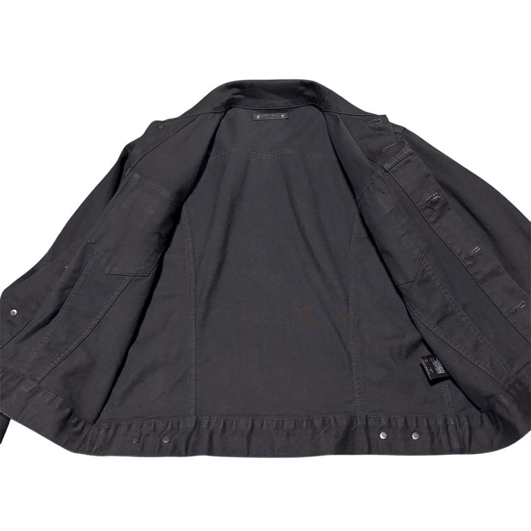 サイズ1】MINEDENIM デニムジャケット OWS ブラック 人気 キムタク着