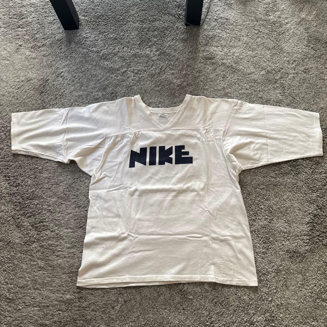 モ*モ様 70s後期〜80s オレンジタグ NIKE ゴツナイキ フットボールシ 楽天市場】NIKE ナイキ Tシャツ サイズ:S 70s オレンジタグ ゴツナイキ