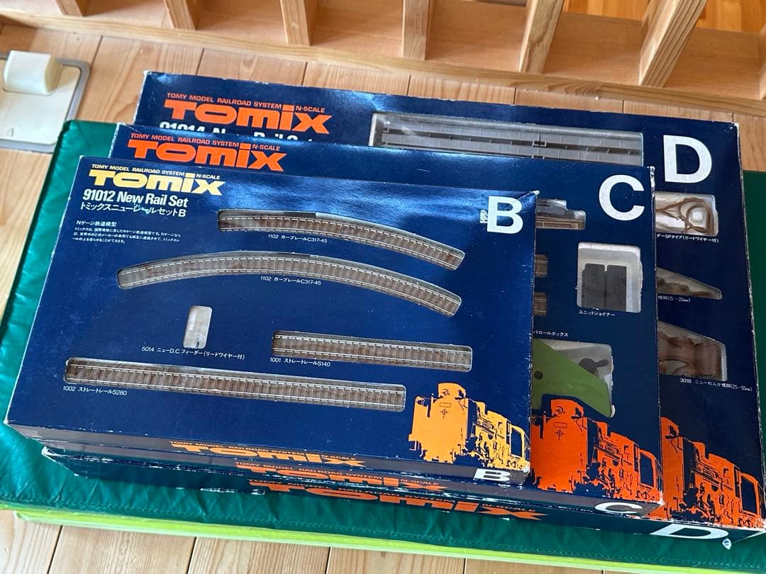 TOMIX Nゲージ レールセット B・C・D レールセットラインナップ｜鉄道模型 トミックス 公式サイト｜株式会社