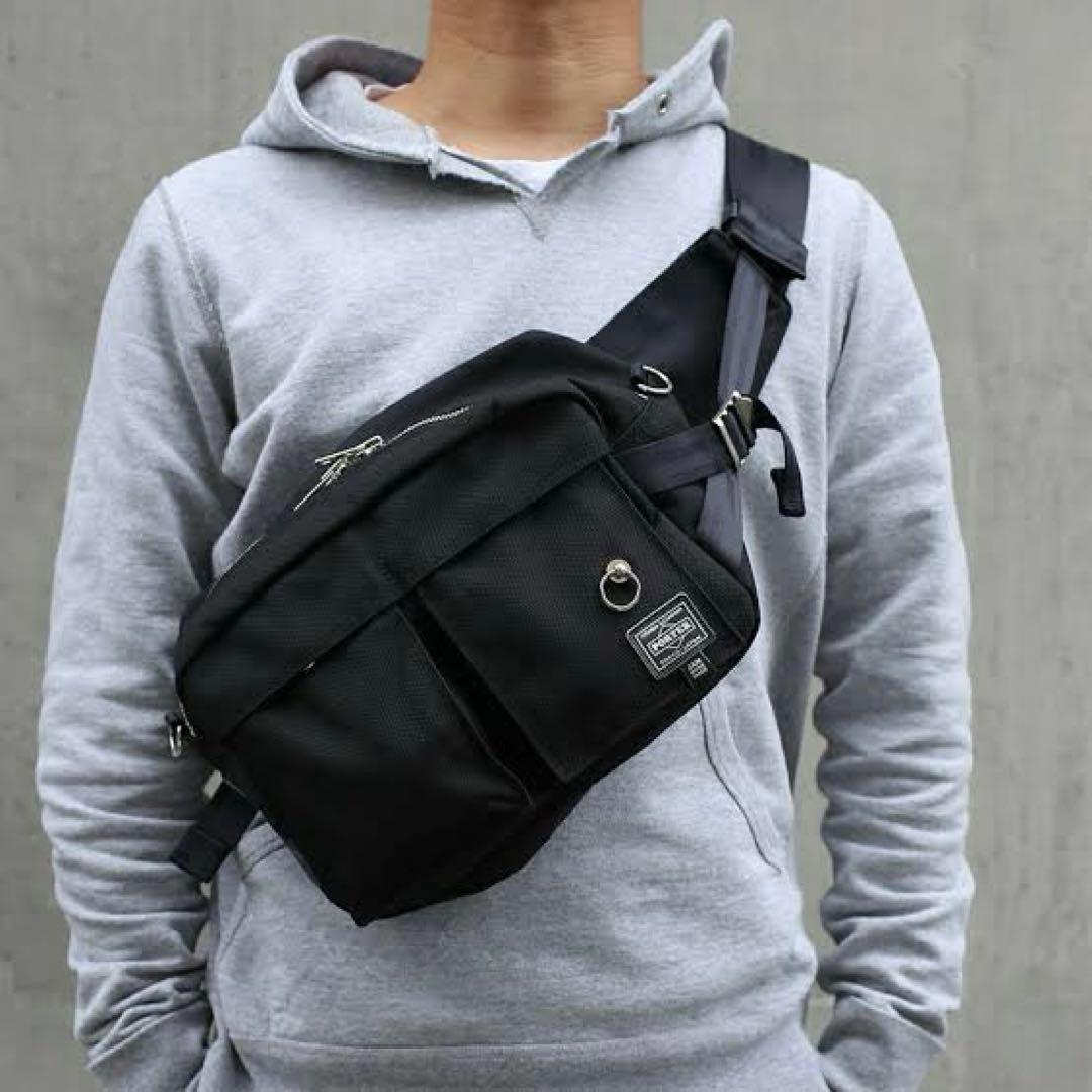 未使用品PORTER ×JAM HOME MADE ボディバッグ 黒