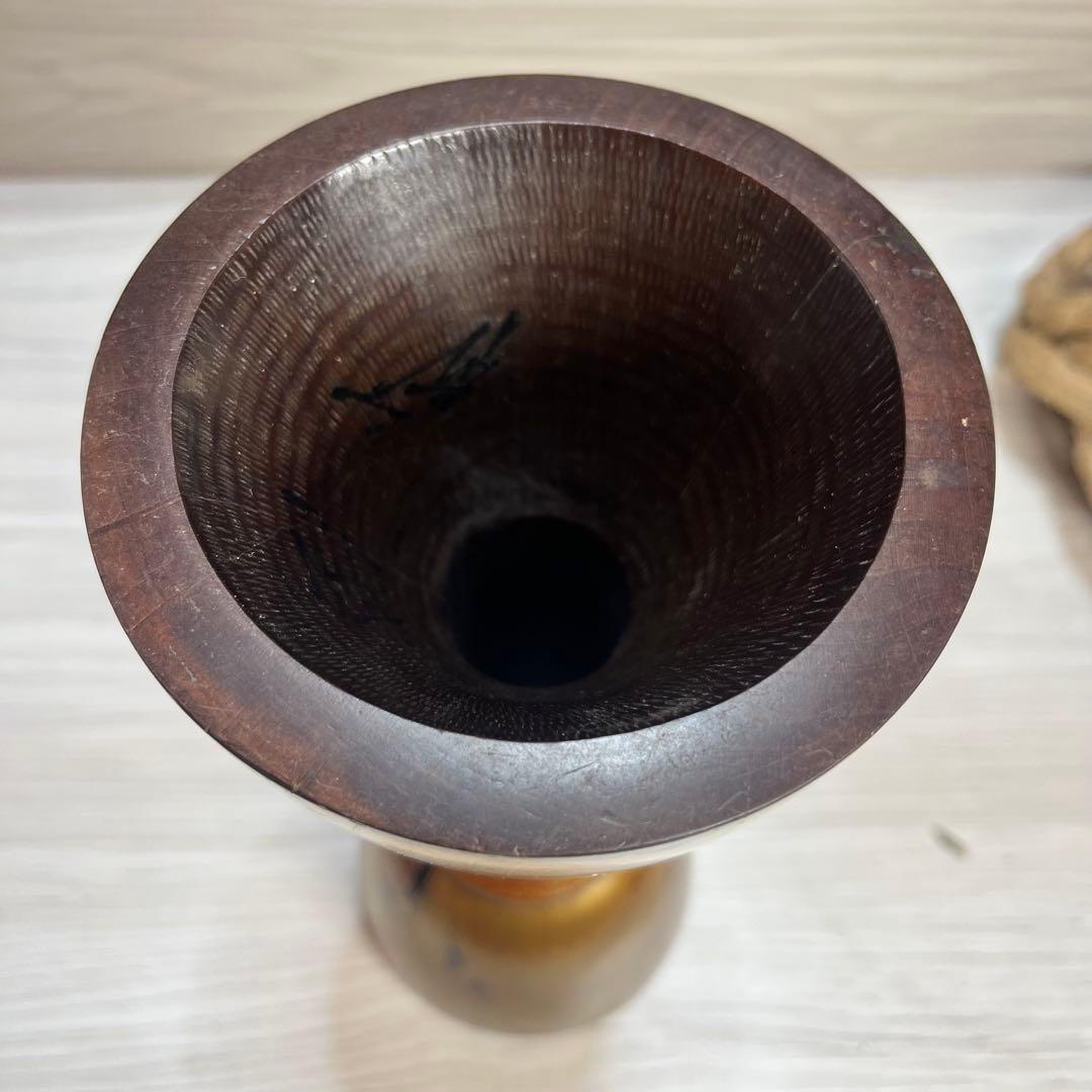 小鼓古胴 貝紋様蒔絵小鼓古胴 小鼓 蒔絵 貝 アンティーク 当時物