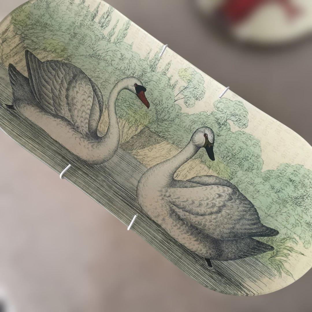 ジョンデリアン Swans スワン OBLONG TRAY トレイ