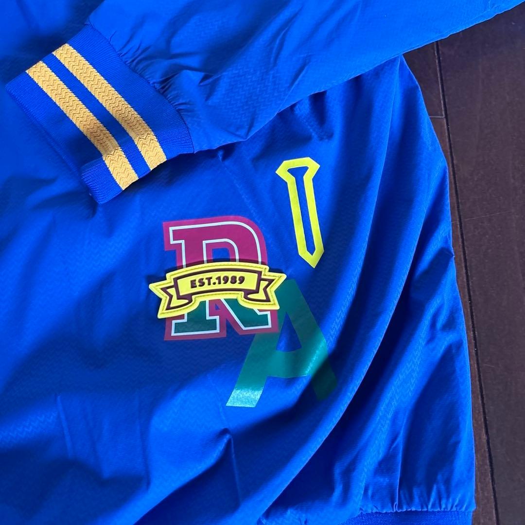 パーリーゲイツ20gナイロンストレッチ✕Nyストレッチ青色ツイン