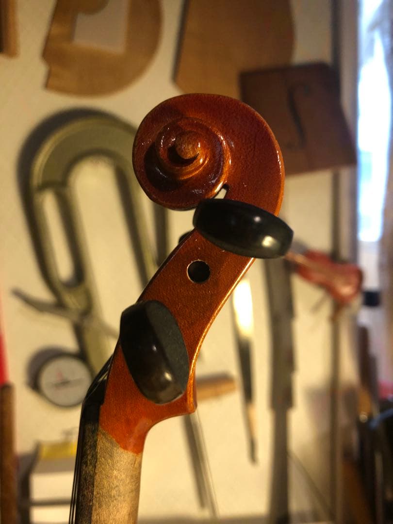 駒&魂柱調整済】Suzuki分数バイオリンNo200 1/10 1981 - 弦楽器