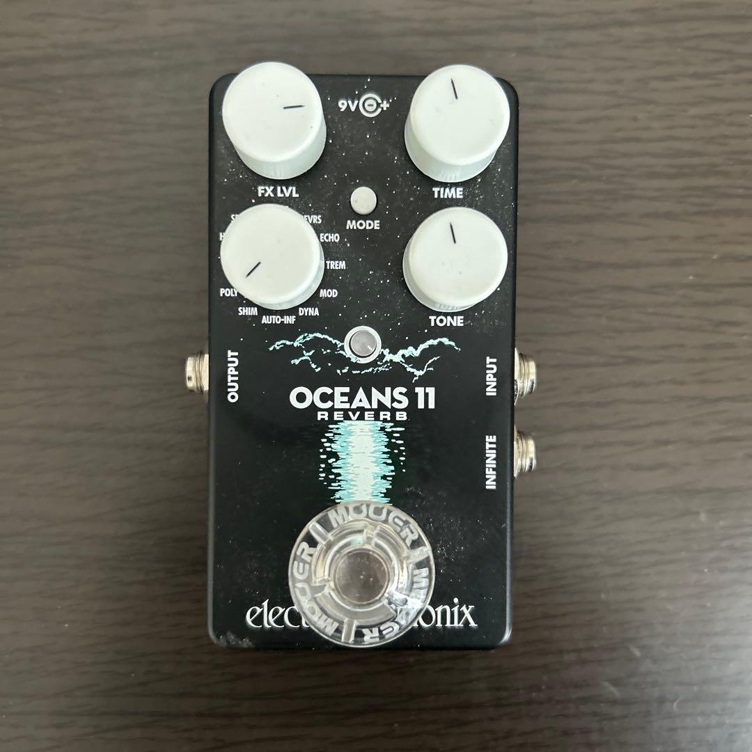 Electro-Harmonix OCEANS 11 リバーブ Electro-Harmonix Oceans 11 Reverb Pedal | Sweetwater