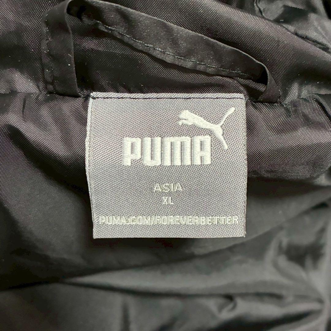 スタッフ支給品✨️PUMA 横浜FC ダウンコート ベンチコート ブラック