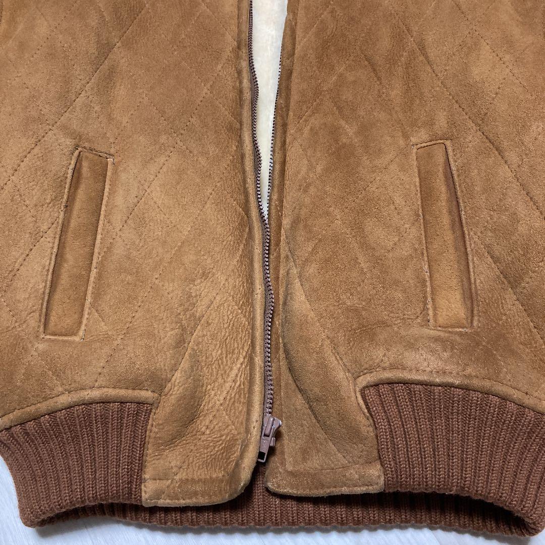 ウサ吉様専用】 メンズ ジャケット 皮 スウェード ボア M ビンテージ