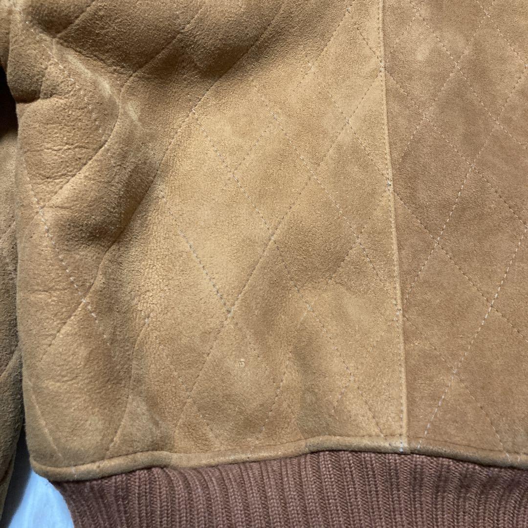 ウサ吉様専用】 メンズ ジャケット 皮 スウェード ボア M ビンテージ