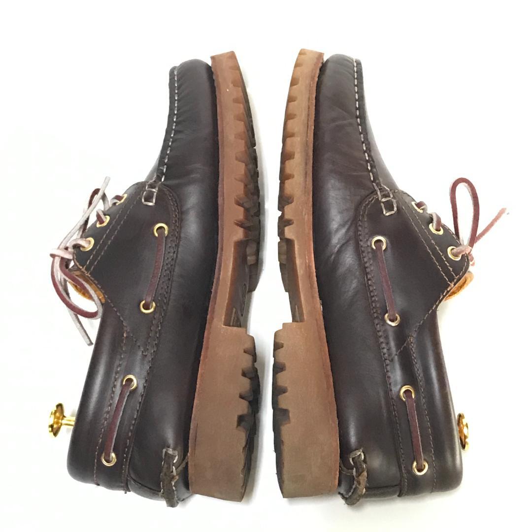 ティンバーランド 3EYE CLASSIC LUG 26.5cm ブラウン 茶