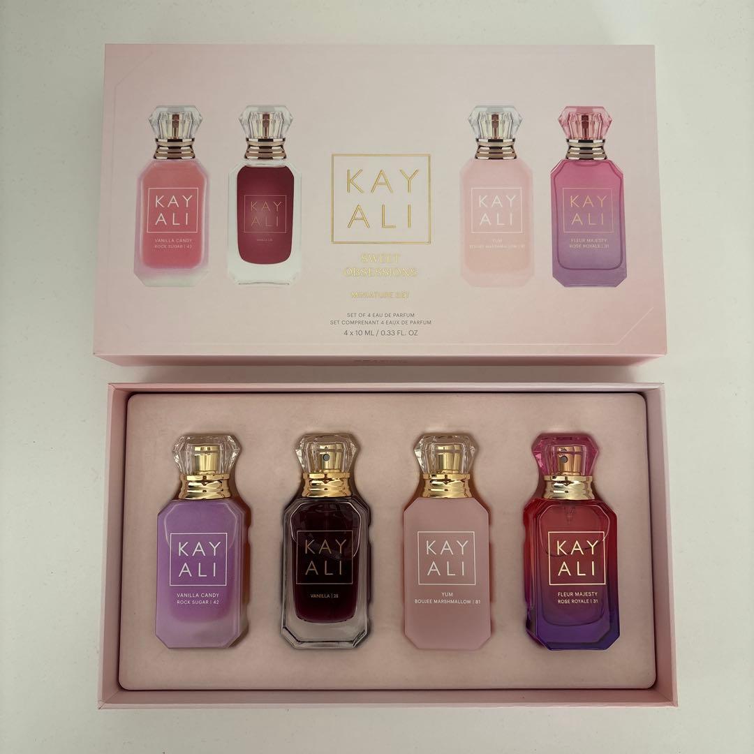 香水(女性用) KAYALI SWEET OBSESSIONS Mini Perfume Set Amazon.com : KAYALI Sweet Obsessions Miniature Perfume Gift Set