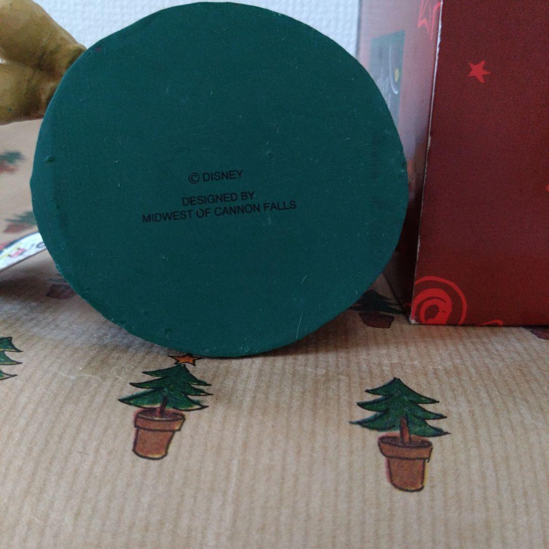 ミッキーマウス フィギュア 陶器製 MIDWEST クリスマス 箱あり
