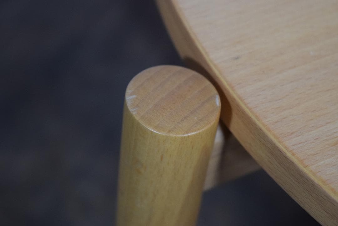 無印良品/良品計画/MUJI ブナ材サイドテーブル ラウンド/丸a - メルカリ